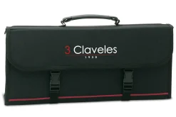 Malette nylon rigide pour 17 couteaux et accessoires 3 Claveles