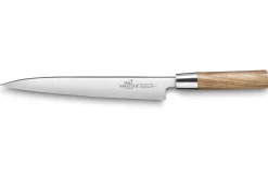 Malette Sabatier International 3 couteaux de cuisine style japonais manche Zebrano
