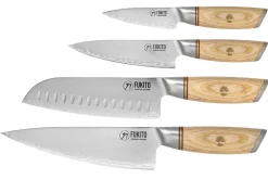 Mallette 4 couteaux de cuisine Fukito Pakka San Mai