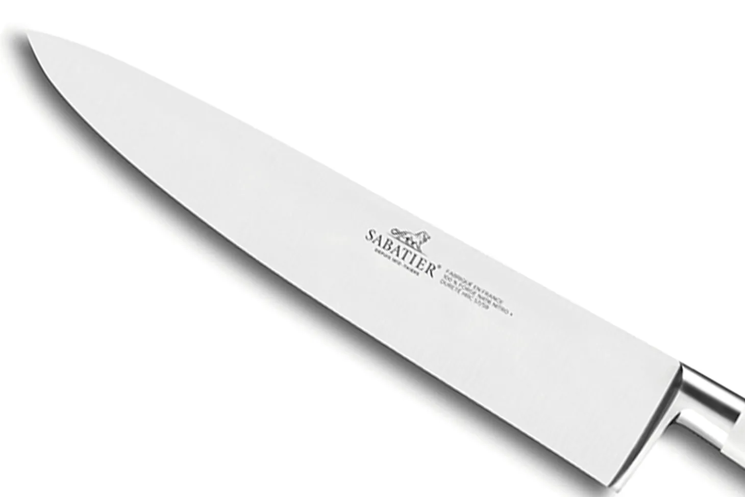 Mallette cuisine Sabatier Toque Blanche 5 couteaux fabrication française + 1 fusil