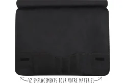 Mallette cuisinier Sabatier Edonist 6 couteaux fabrication française + 1 fourchette + 1 fusil