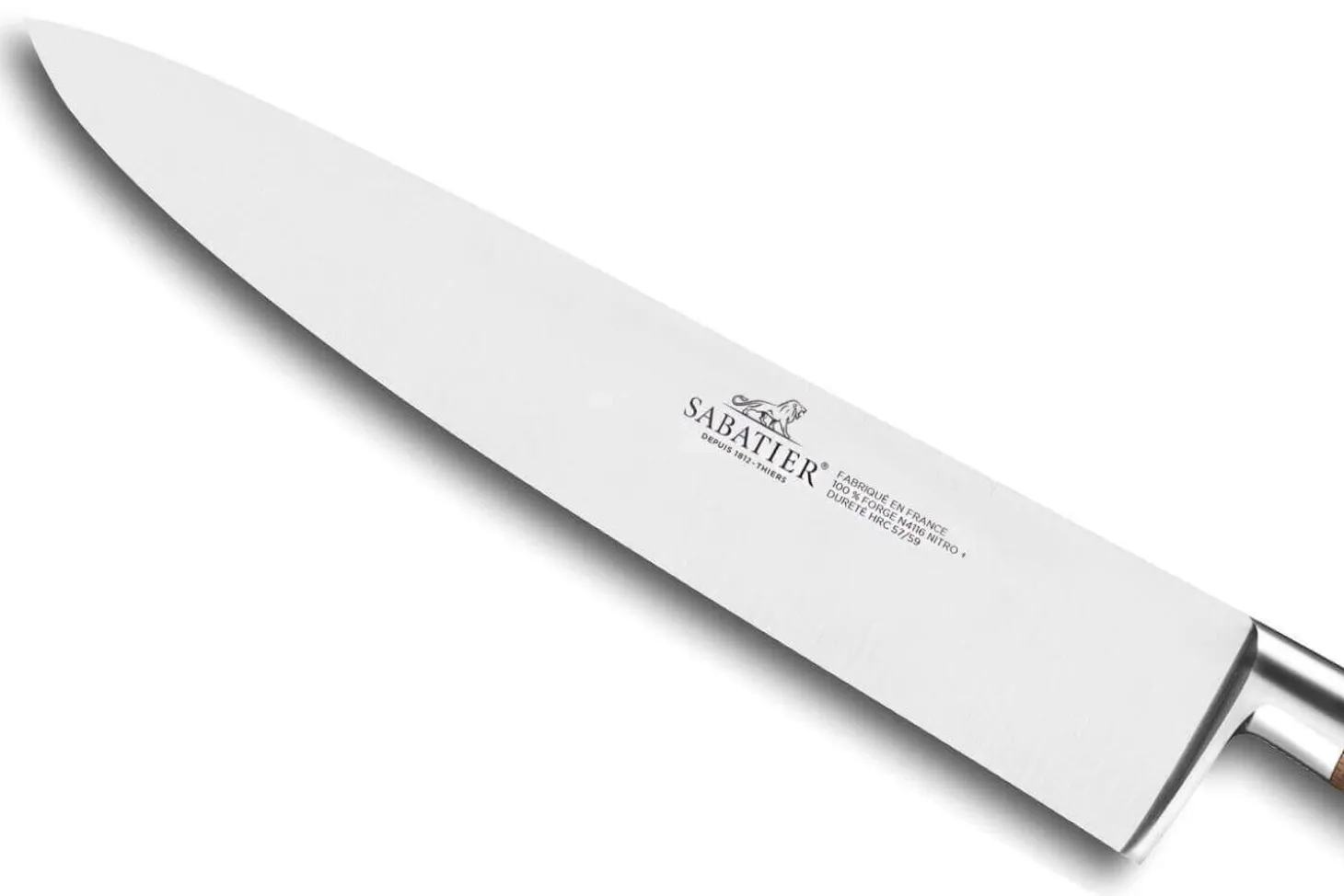 Mallette cuisinier Sabatier Périgord 5 couteaux fabrication française + 1 fusil