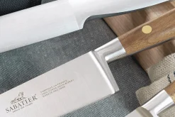 Mallette cuisinier Sabatier Perigord 7 couteaux fabrication française + 1 fusil