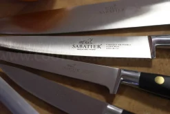 Mallette de 4 couteaux + 1 fusil Sabatier Chef fabrication française