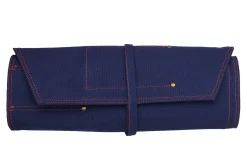 Mallette de couteaux vide Guillaume Léonard 8 places bleue