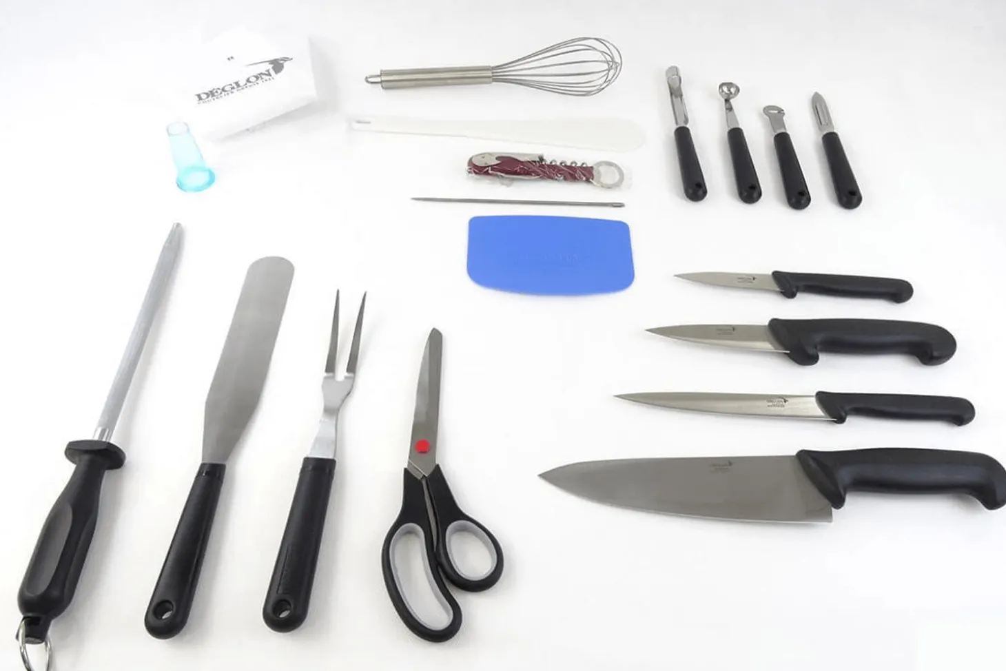 Mallette de cuisine 30 couteaux et accessoires Urban Case DEGLON bleue