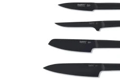 Mallette de cuisinier 4 couteaux Ron Titan acier noir Berghoff