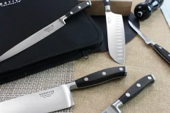 Mallette extra plate 5 couteaux de cuisine Sabatier Trompette Vulcano
