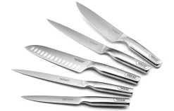 Mallette extra plate 5 couteaux de cuisine Sabatier Trompette Asean tout inox