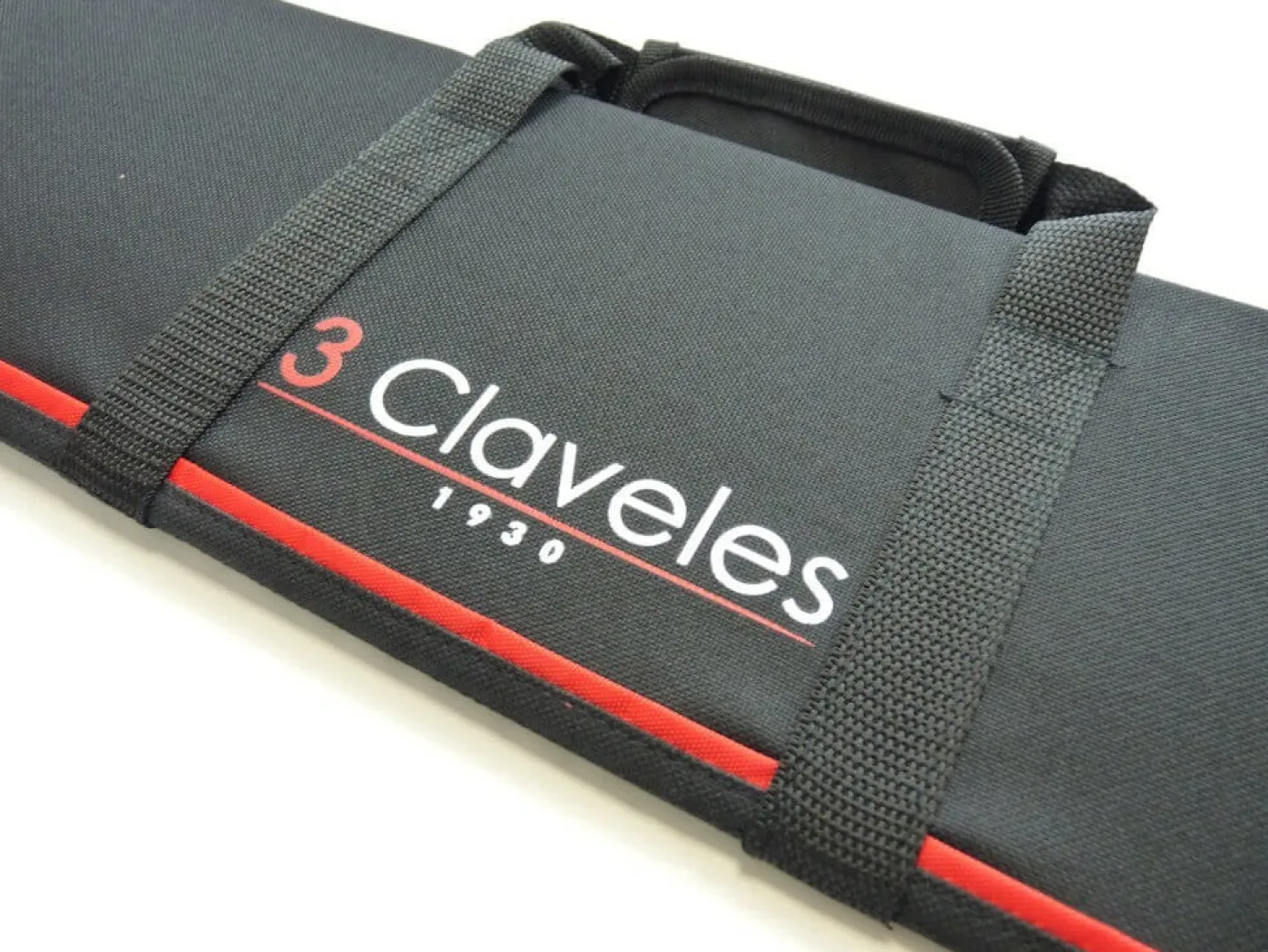 Mallette pour 10 couteaux + poches accessoires 3 Claveles