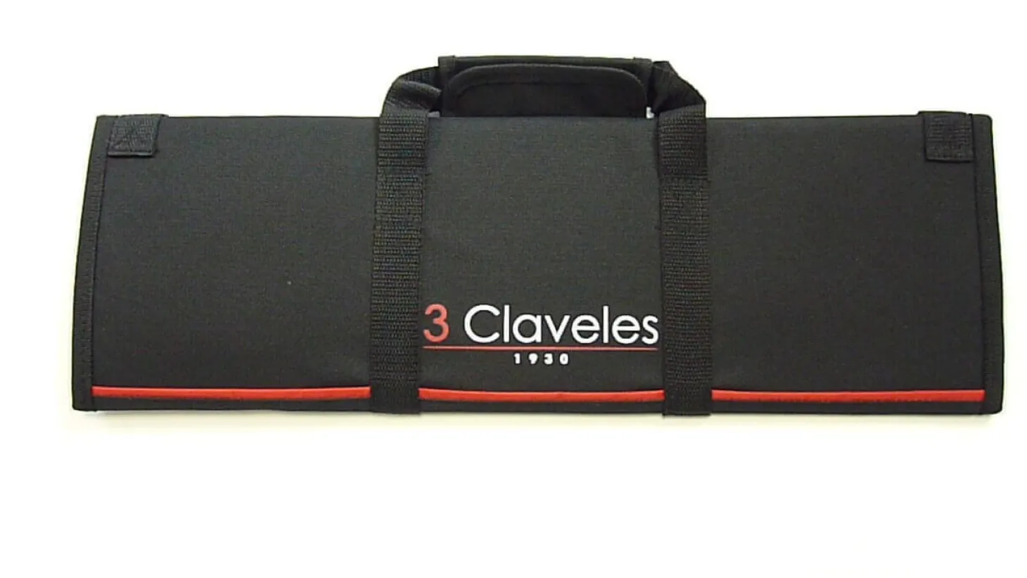 Mallette pour 10 couteaux + poches accessoires 3 Claveles