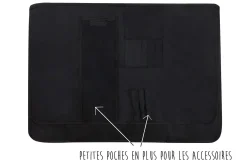 Mallette Sabatier Idéal Inox 100% forgés 7 couteaux fabrication française + 1 fourchette + 1 fusil