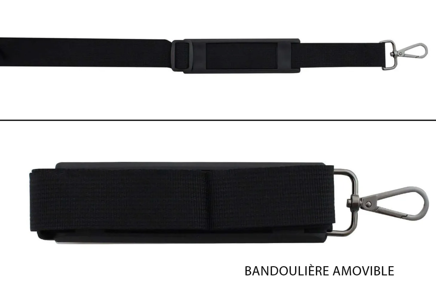 Mallette vide Wusaki bleue pour 21 couteaux et ustensiles + 1 grande poche de rangement