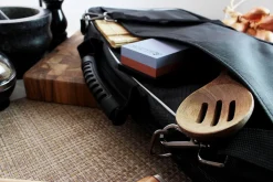 Mallette vide Wusaki pour 21 couteaux et ustensiles + 1 grande poche de rangement