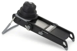 Mandoline De Buyer Swing Plus noire avec poussoir