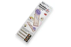 Mandoline japonaise professionnelle Benriner 3 lames petit modèle + poussoir extra large