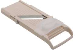 Mandoline japonaise professionnelle Super Benriner 3 lames + poussoir - Epaisseur réglable 0,5 à 4mm
