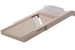 Mandoline japonaise professionnelle Super Benriner 3 lames + poussoir - Epaisseur réglable 0,5 à 4mm
