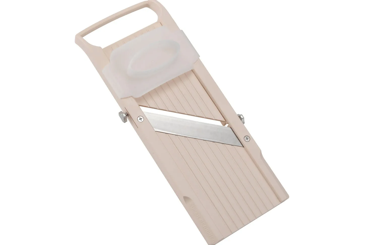Mandoline japonaise professionnelle Super Benriner 3 lames + poussoir - Epaisseur réglable 0,5 à 4mm
