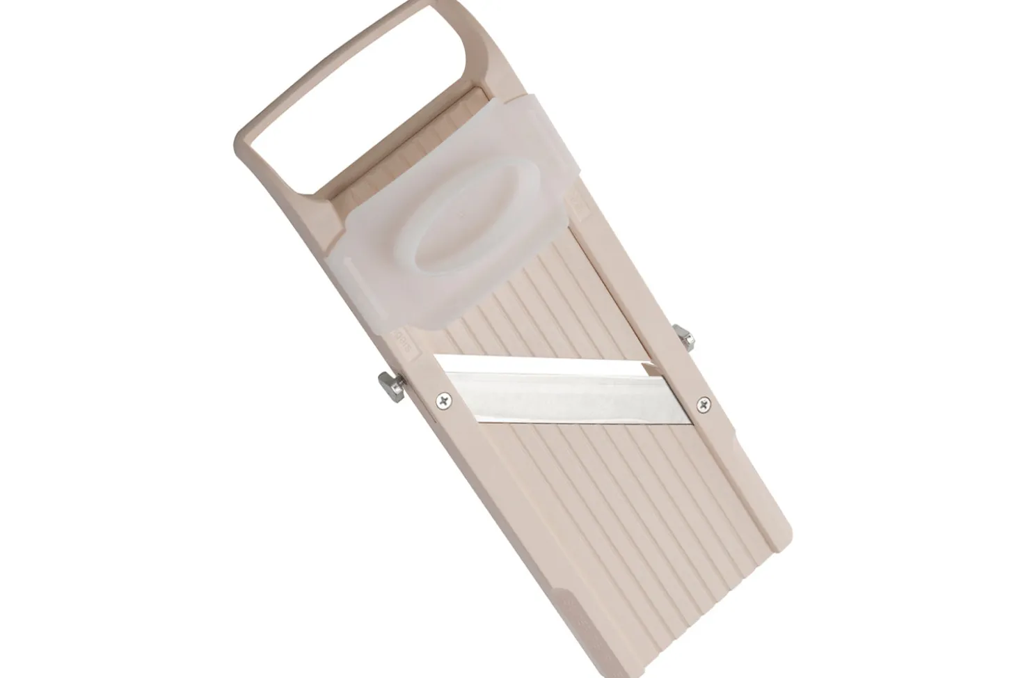 Mandoline japonaise professionnelle Super Benriner 3 lames + poussoir - Epaisseur réglable 0,5 à 4mm