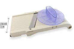 Mandoline japonaise professionnelle Benriner grand modèle + poussoir extra large