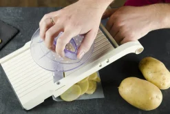 Mandoline japonaise professionnelle Benriner grand modèle + poussoir extra large