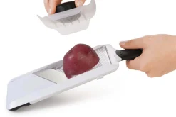 Mandoline à main OXO pour rondelles avec poussoir