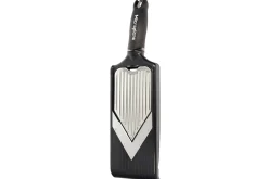 Mandoline Microplane en V double fonctions avec protège doigts