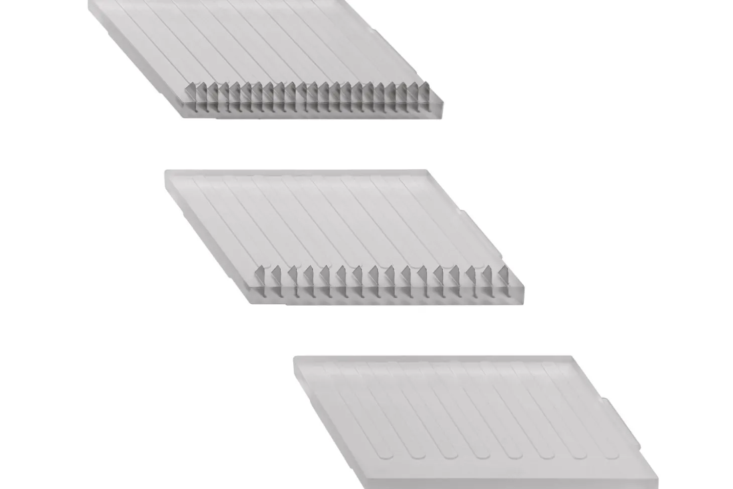Mandoline Rösle en acier inoxydable 18/10 + 3 inserts