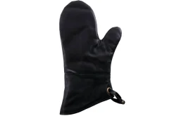 Manique Alaskan Maker Defender noir et orange en cuir
