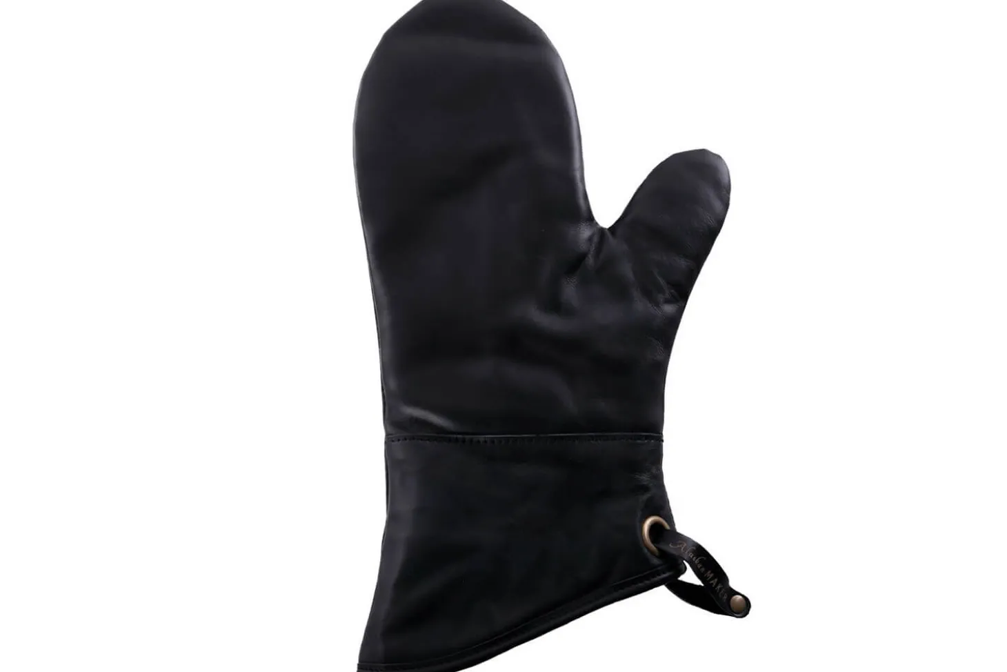 Manique Alaskan Maker Defender noir en cuir
