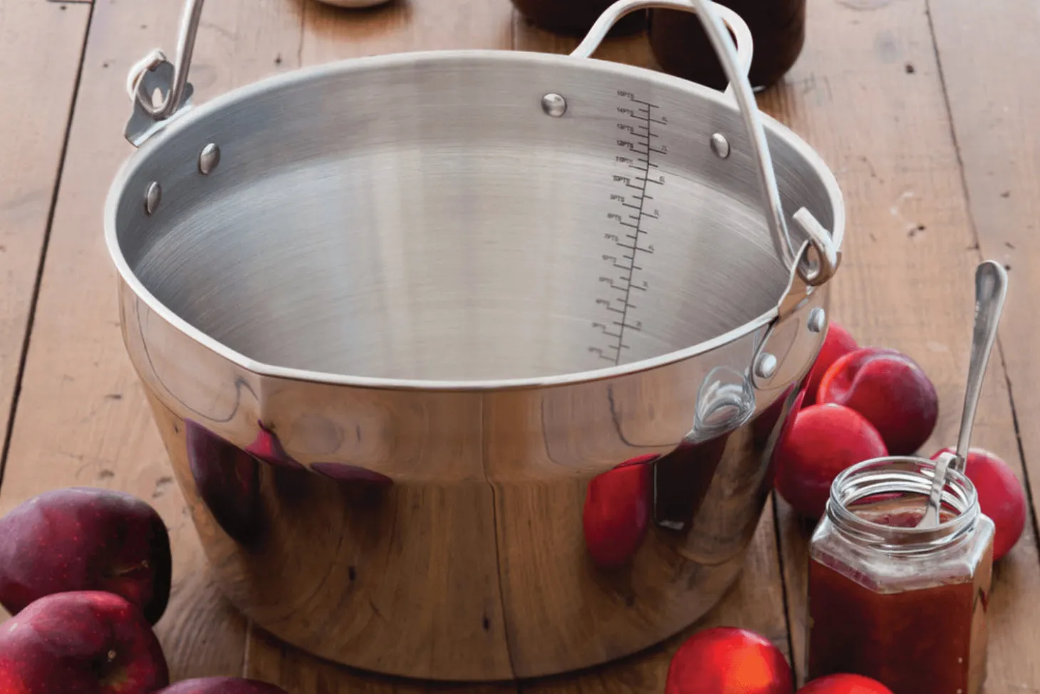 Marmite à confiture KitchenCraft Home Made en acier inox 9L