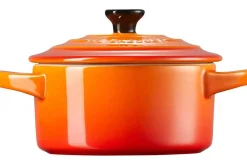 Mini cocotte ronde en céramique Le Creuset 10cm Volcanique