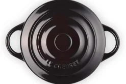 Mini cocotte ronde en céramique Le Creuset 10cm Noir Onyx