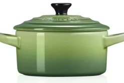Mini cocotte ronde en céramique Le Creuset 10cm Bambou