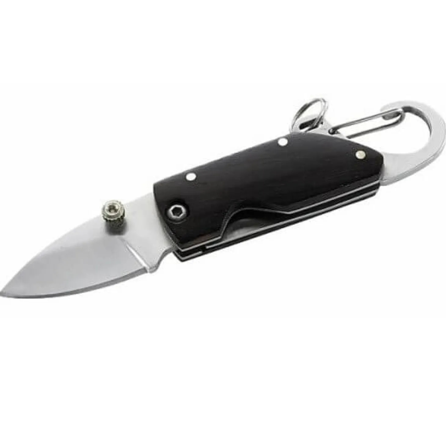 Mini couteau pliant Herbertz 201505 manche bois japonais 5cm avec mousqueton