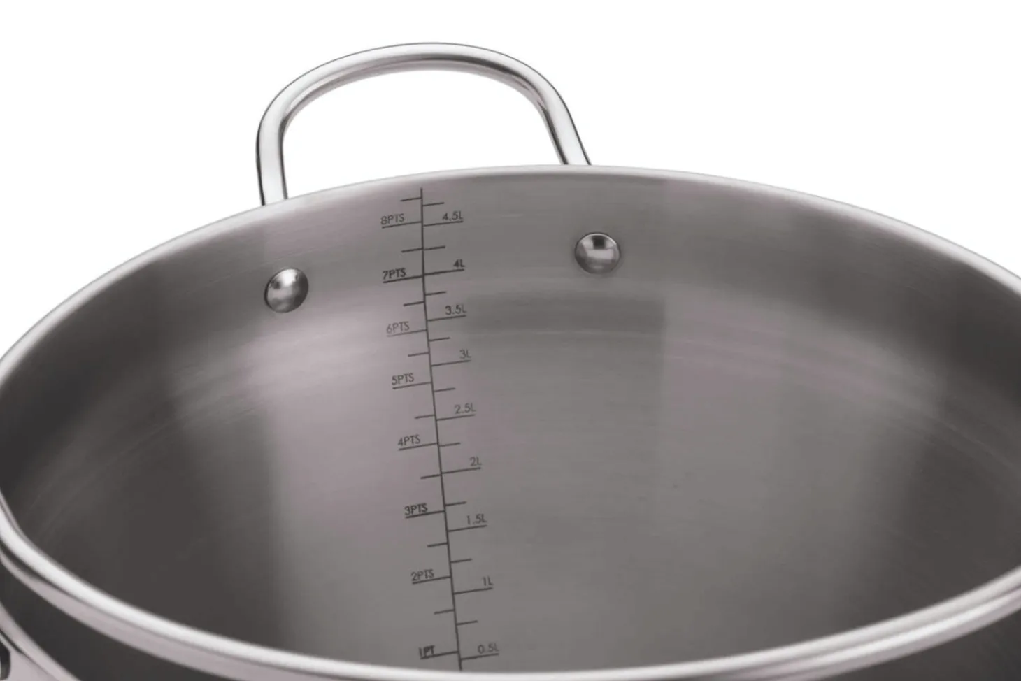 Mini marmite à confiture KitchenCraft Home Made en acier inox 4,5L