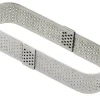 Mini moule perforé oblong Mallard Ferrière en inox