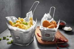 Mini-panier de service Gefu pour barbecue en inox