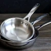 Mini poêle sautoir Cristel Castel'Pro en acier inoxydable 18/10 3 ply