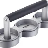 Mini-presse à hamburger Westmark Trio en aluminium