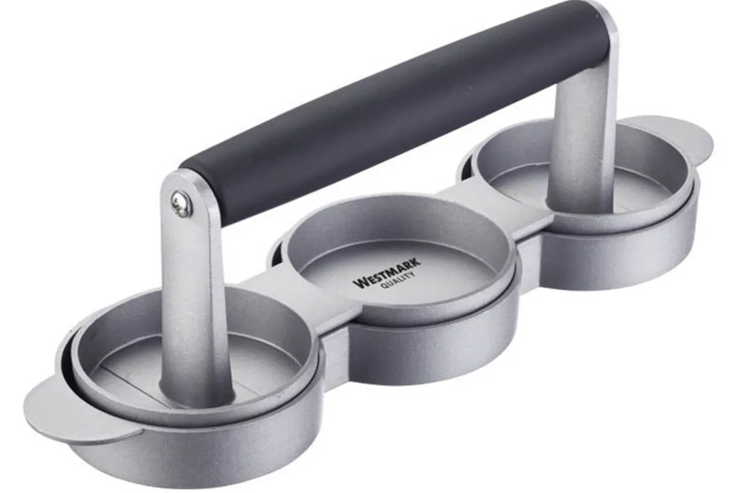Mini-presse à hamburger Westmark Trio en aluminium