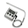 Minuteur et Thermomètre digital de four Alla France avec sonde inox