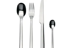 Ménagère 24 couverts Alessi Ovale acier inox 18/10 design par Ronan et Erwan Bouroullec