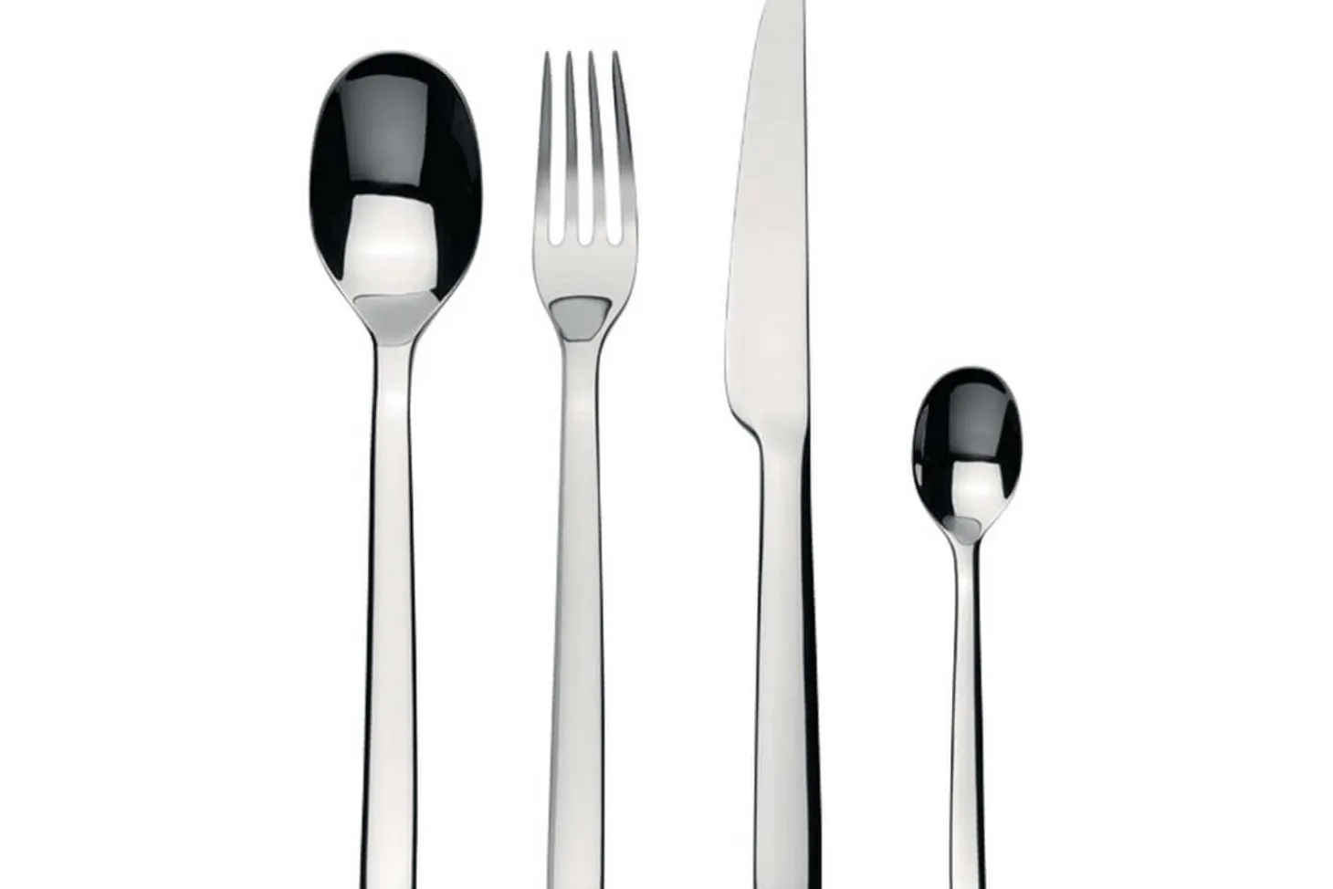 Ménagère 24 couverts Alessi Ovale acier inox 18/10 design par Ronan et Erwan Bouroullec