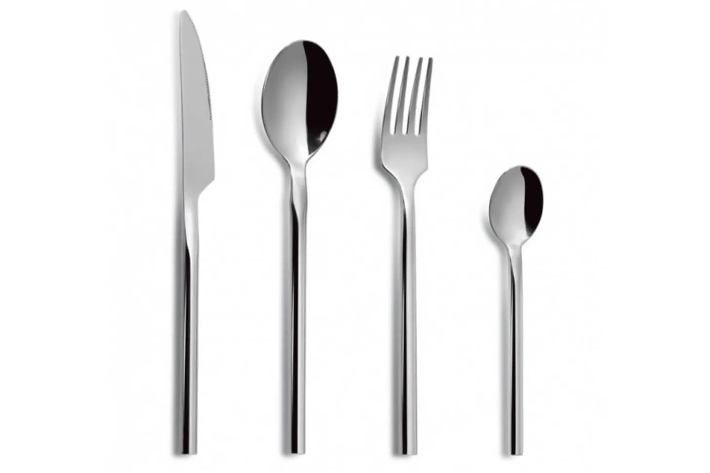 Ménagère 24 couverts Comas Oslo en acier inox