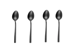 Ménagère 16 couverts de table Amefa Square en acier inoxydable 18/0 - Finition noire