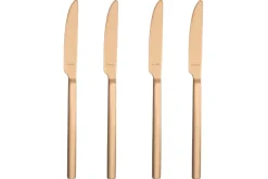 Ménagère 16 couverts de table Amefa Square en acier inoxydable 18/0 - Finition cuivre
