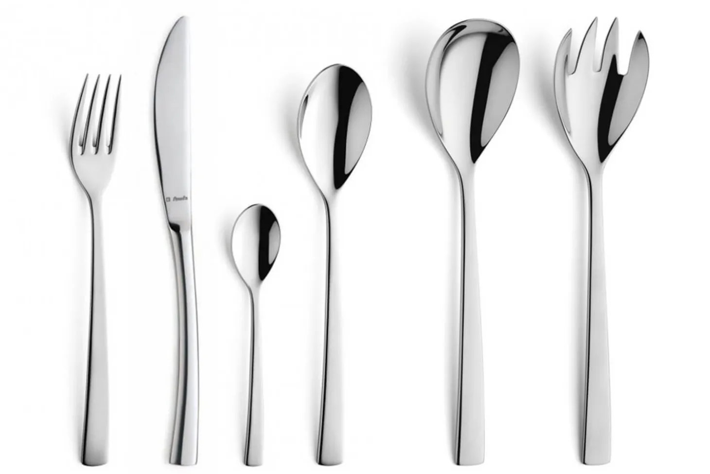 Ménagère 49 couverts de table Aurora Monobloc Amefa Première inox 18/10