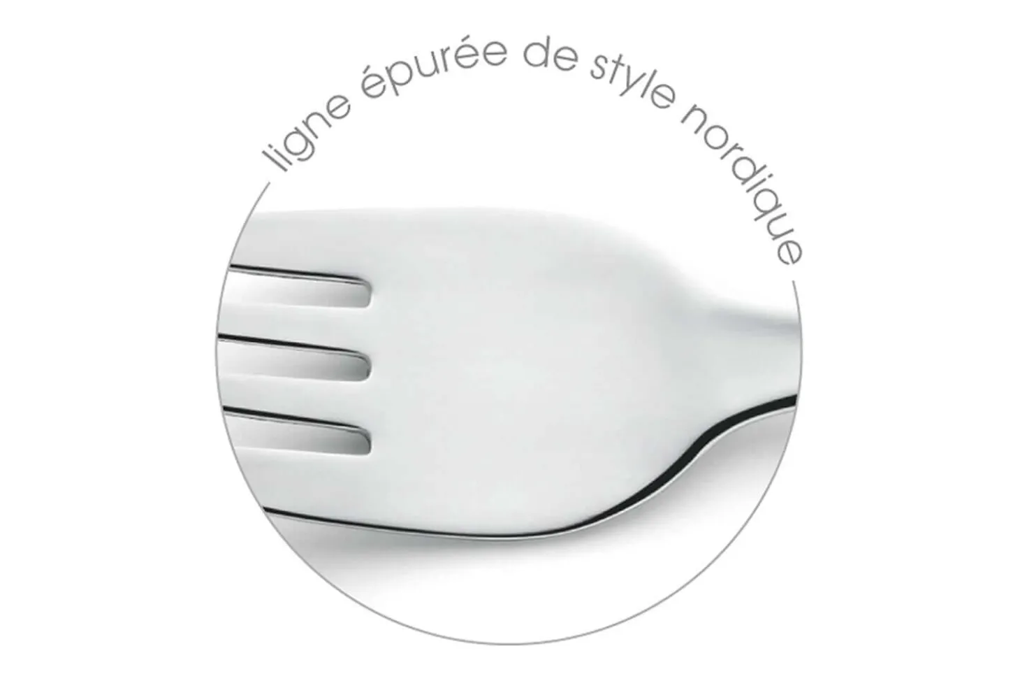 Ménagère 24 couverts de table Hôtel Amefa inox 18/0